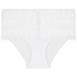 Culotte haute blanche