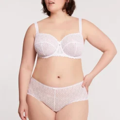 Culotte haute blanche