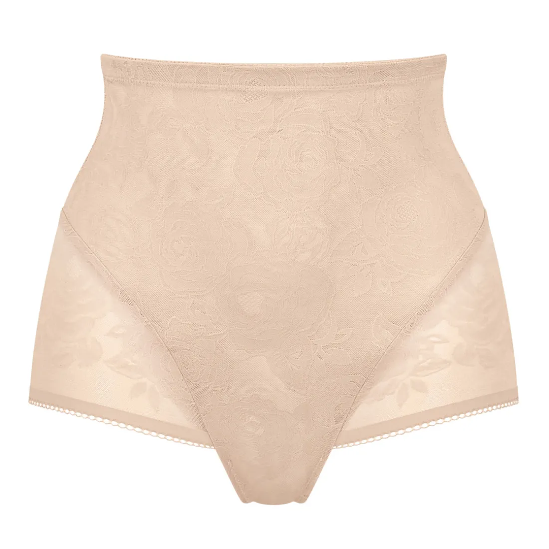 Culotte haute galbante - Nude Wild Rose Sensation Highwaist Panty