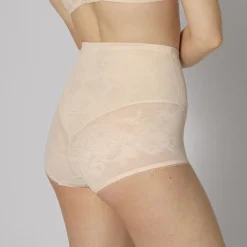 Culotte haute galbante - Nude Wild Rose Sensation Highwaist Panty