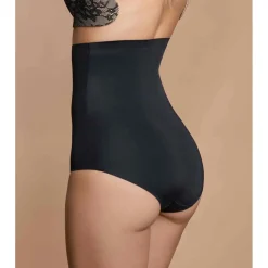 Culotte haute invisible sculptante Noir Bye Bra