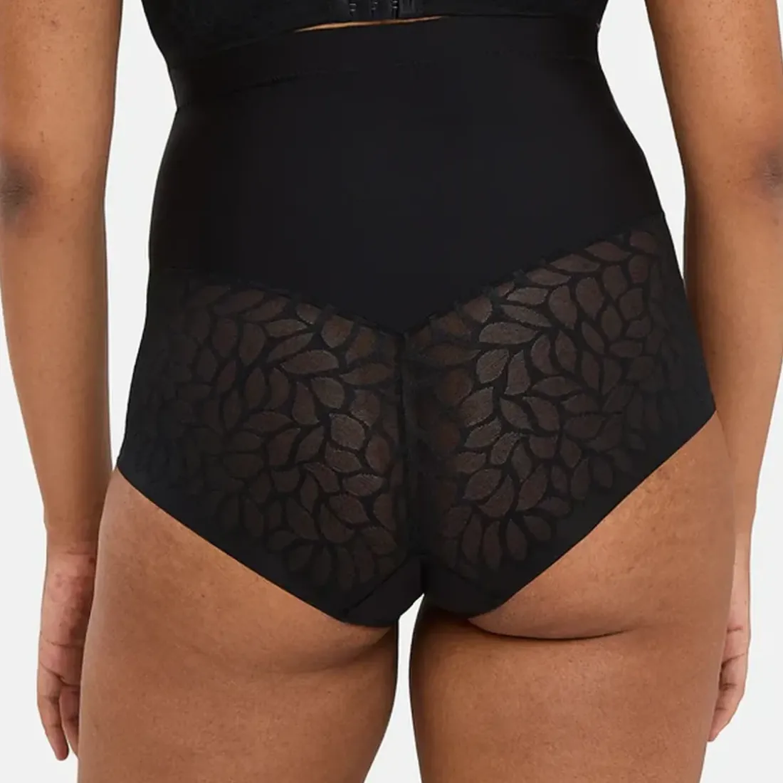 Culotte Haute Sculptante Taille Haute - Noire