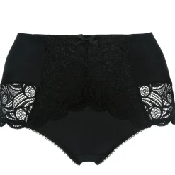 Culotte haute sculptante dentelle noir - Ariane
