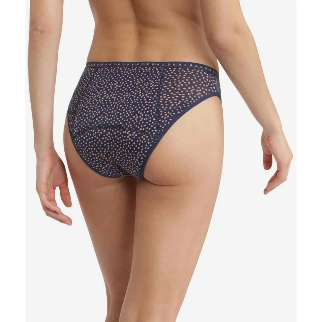 Culotte menstruelle bio flux moyen Bleu - Protect Dim en coton