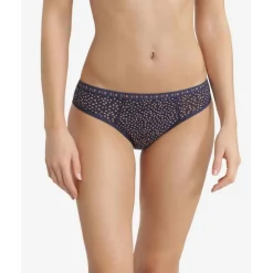 Culotte menstruelle bio flux abondant Bleu - Protect Dim en coton