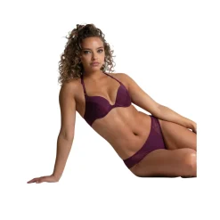 Culotte mi-haute violet