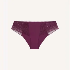 Culotte mi-haute violet