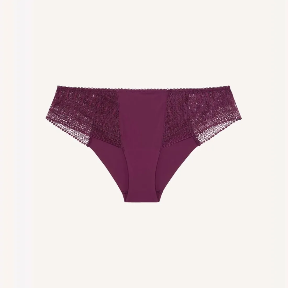 Culotte mi-haute violet