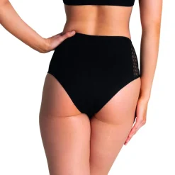 Culotte pour fuites urinairesecret Athena noir en coton