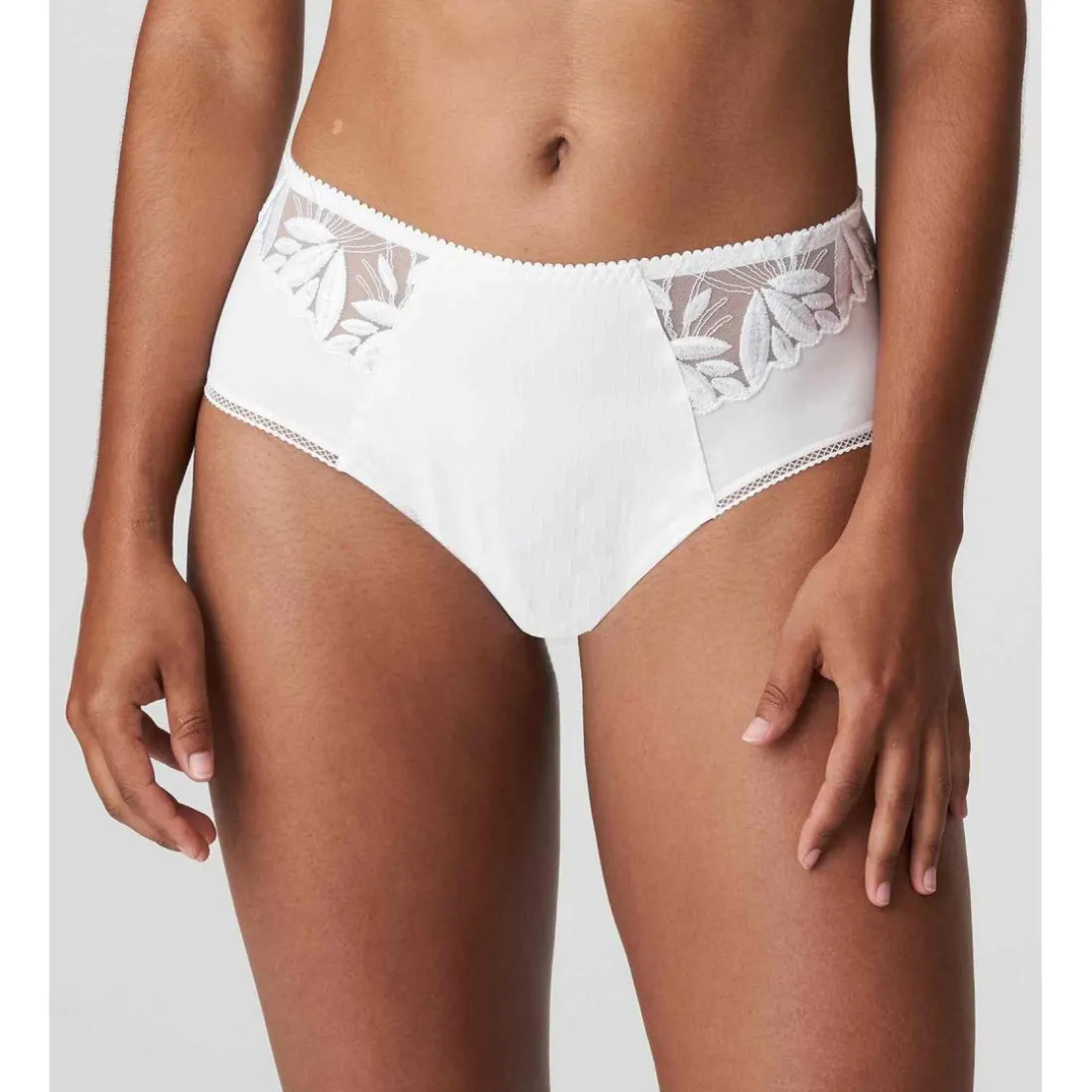 Culotte taille haute - Blanche
