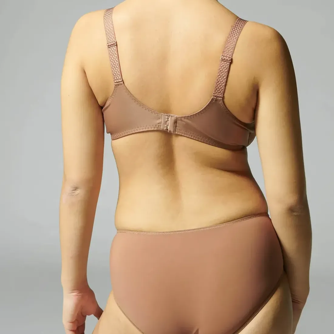 Culotte taille haute - Brun coco
