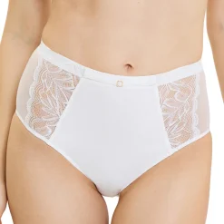 Culotte taille haute - Ivoire