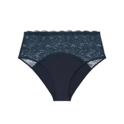 Culotte taille haute - Saphir bleu