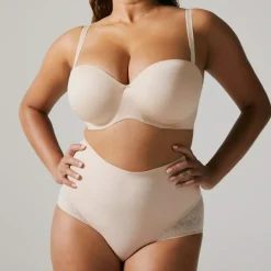 Culotte Taille Haute Beige Chantelle