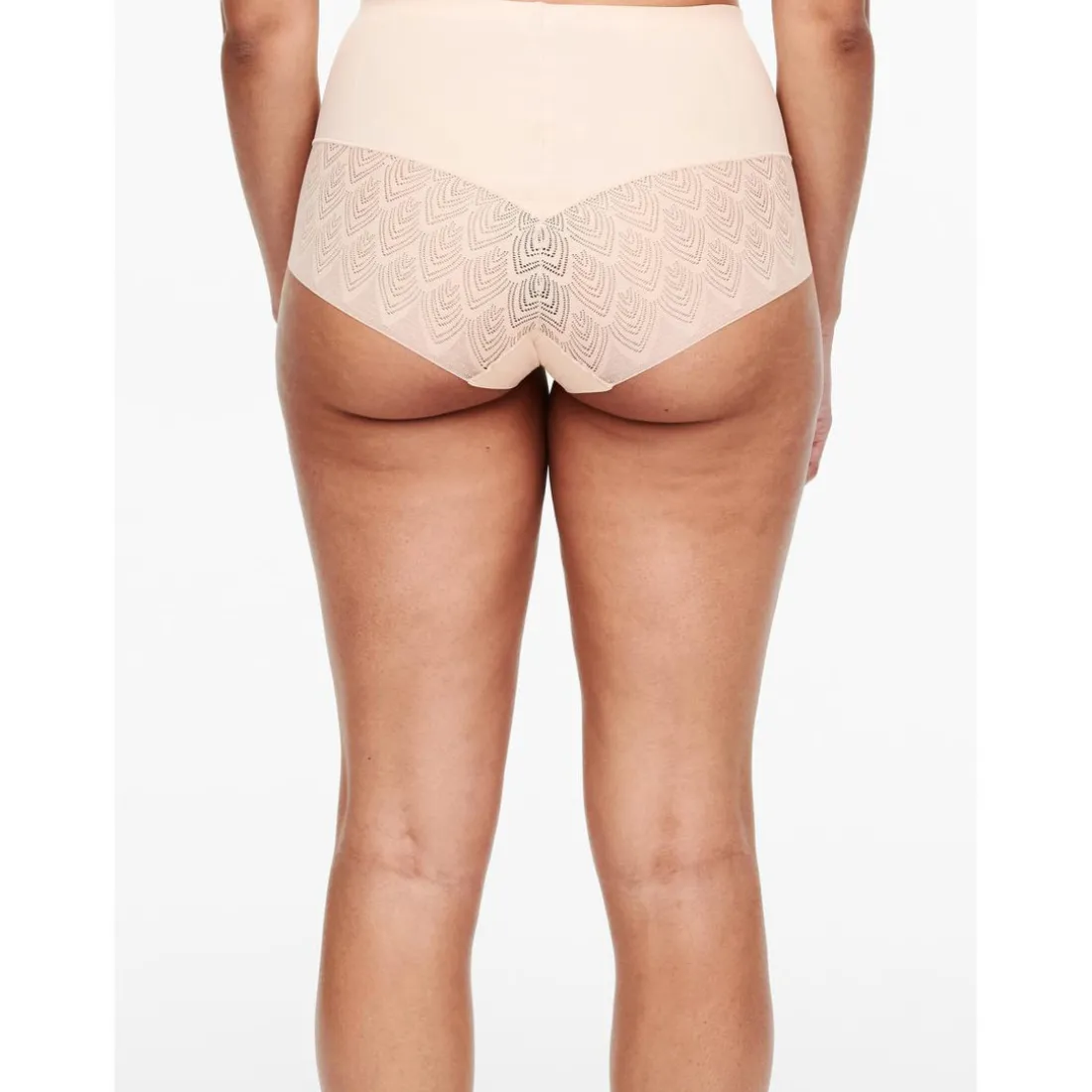 Culotte Taille Haute Beige Chantelle