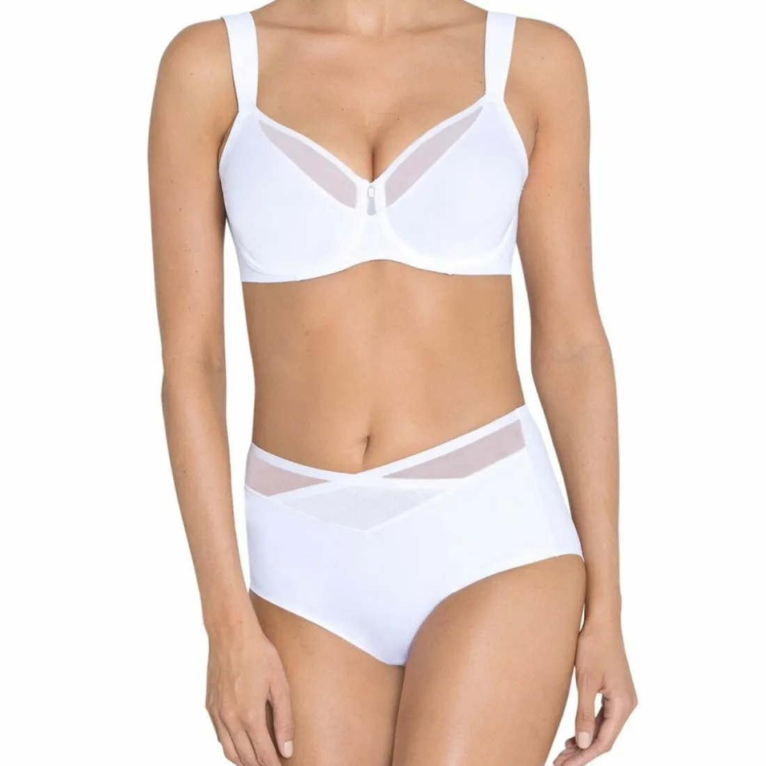 Culotte taille haute blanche True Shape Sensation Maxi