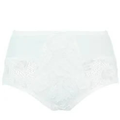 Culotte taille haute blanche