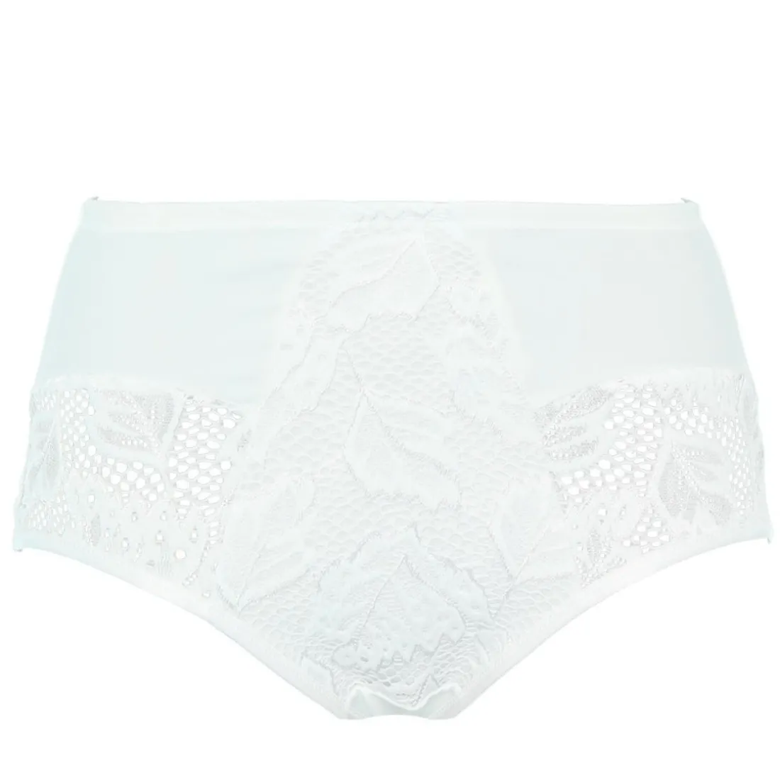 Culotte taille haute blanche
