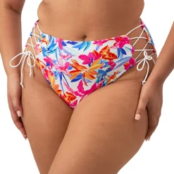 Culotte taille haute échancrée