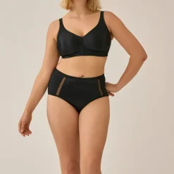 Culotte taille haute Curve Hugger noir