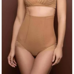 Culotte taille haute gainante Marron Bye Bra