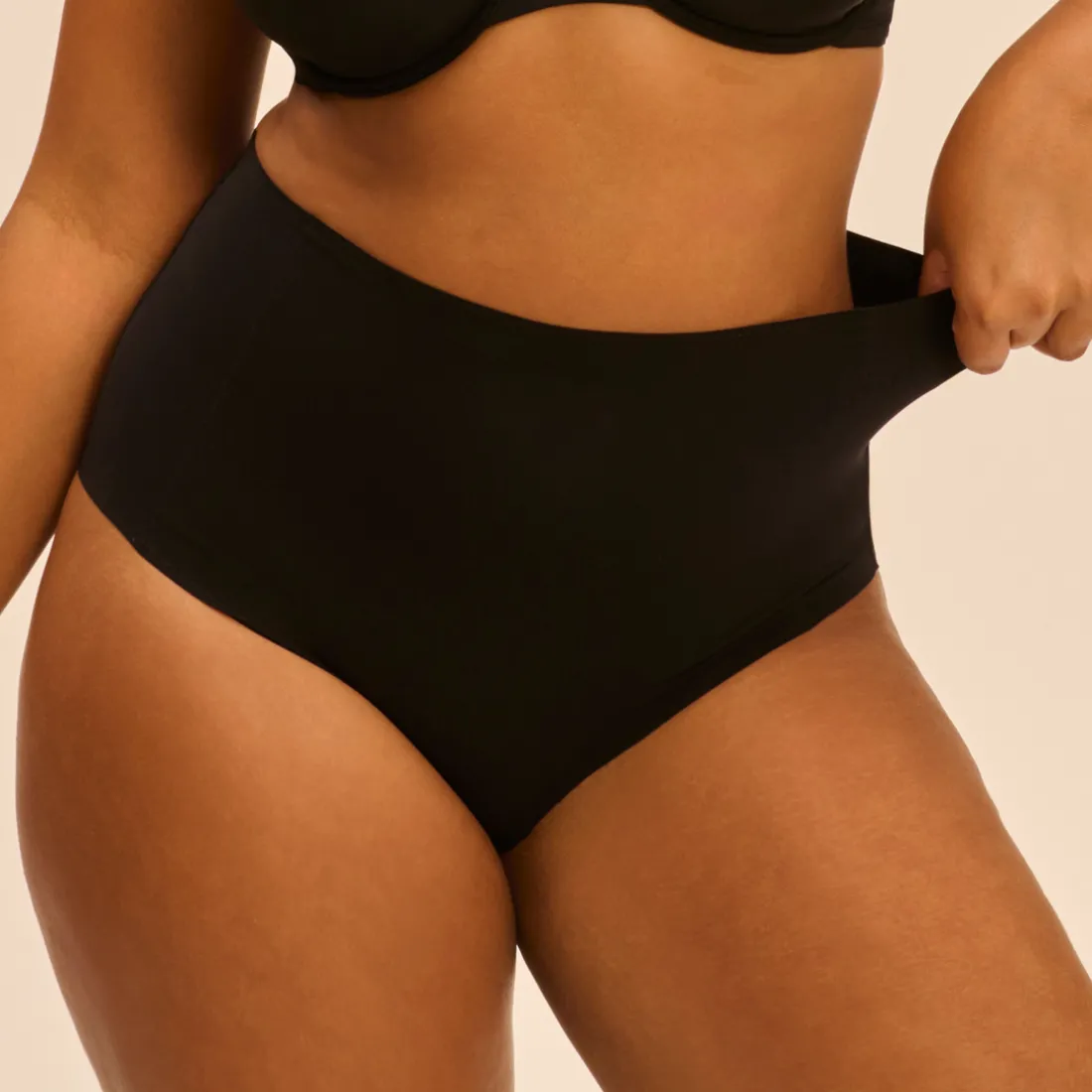 Culotte taille haute Gainette
