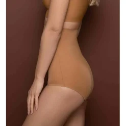 Culotte taille haute invisible - Marron Bye Bra