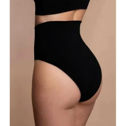 Culotte taille haute invisible - Noir