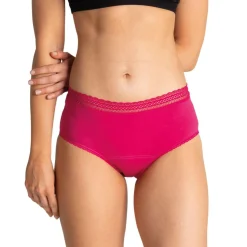 Culotte taille haute pour les règles en coton