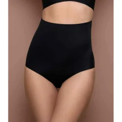 Culotte taille haute push-up - Noir Bye Bra