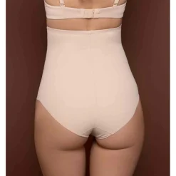 Culotte taille haute sculptante - Beige Bye Bra