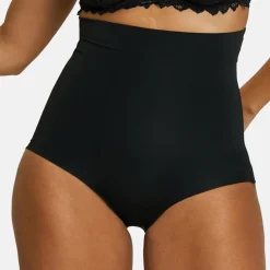 Culotte taille haute sculptante Noir