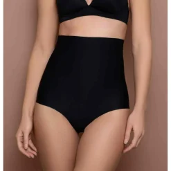 Culotte taille haute sculptante - Noir Bye Bra
