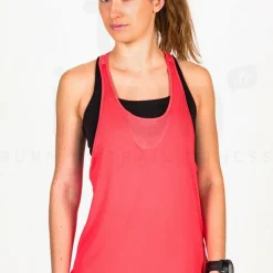 Débardeur Femme W Run Cool Tank corail