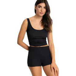 Débardeur Kate noir en coton