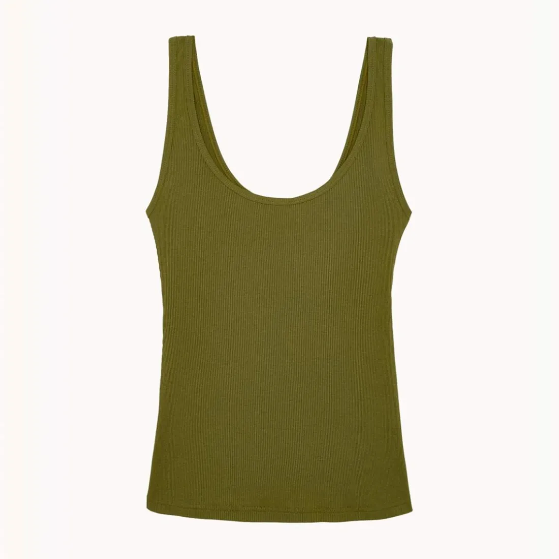 Débardeur Kate vert en coton