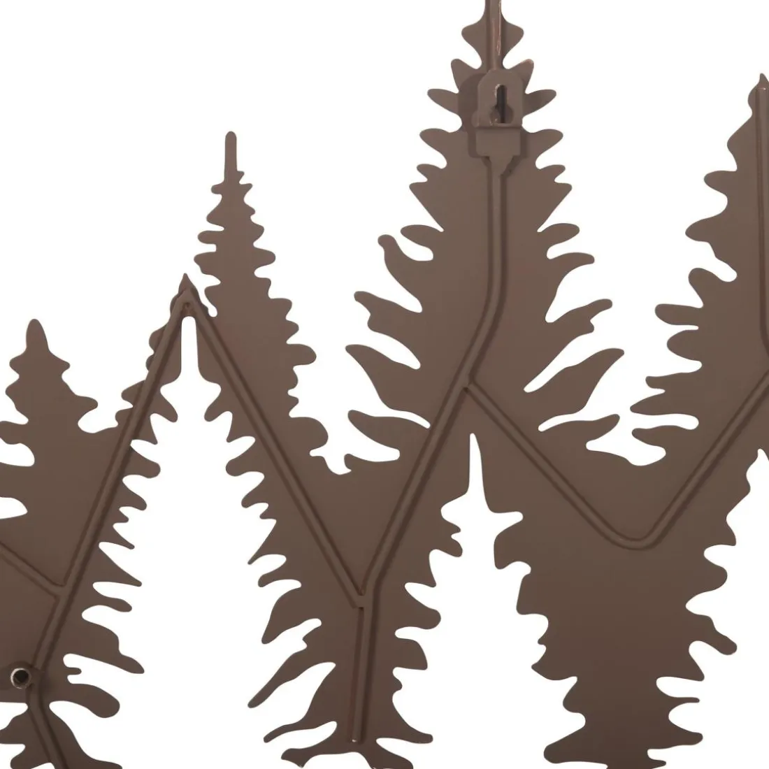 Déco Murale Epineux Métal Sapins
