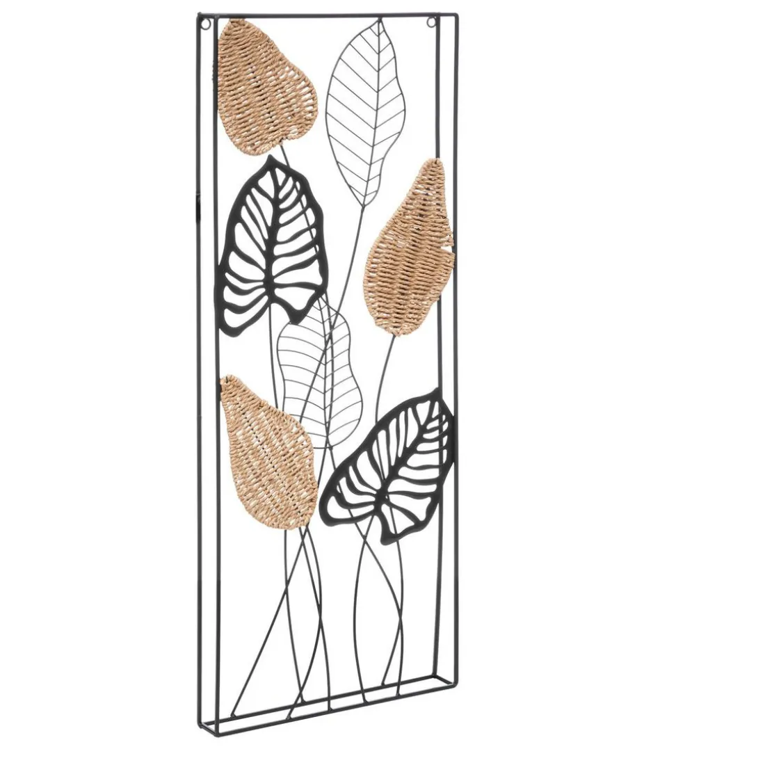 Déco murale métal 35x90 cm ROSA