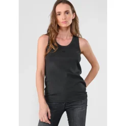 Debardeur DRACOFE noir Clio en coton