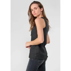 Debardeur DRACOFE noir Clio en coton