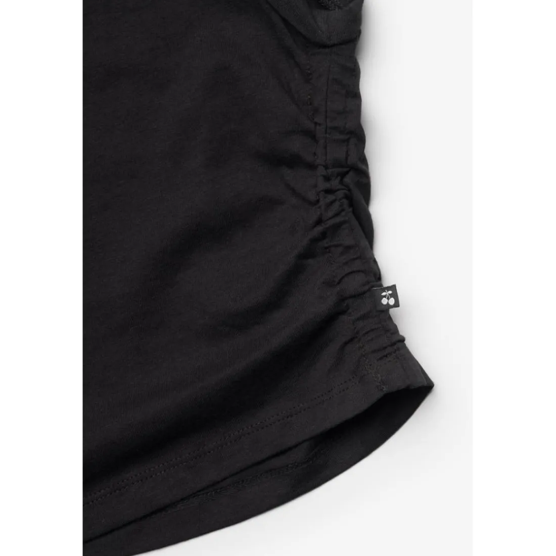 Debardeur fille TODEGI noir Ines en coton