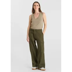 Debardeur Keran kaki en viscose Emma