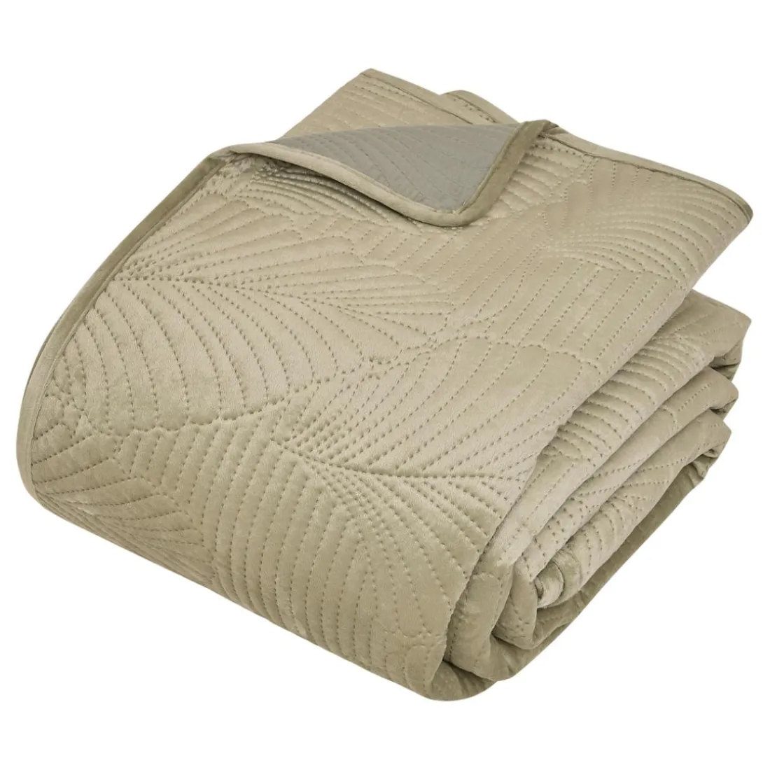 Dessus de lit Delia 260x240cm - vert céladon