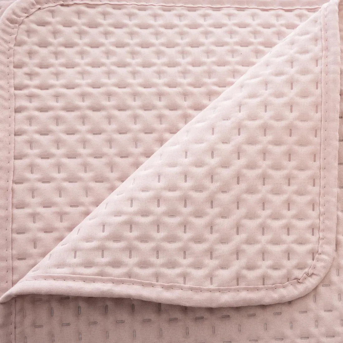 Dessus de lit Dolce 260x240cm - Rose
