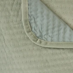 Dessus de lit Lilou 260x240cm - vert céladon