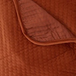 Dessus de lit Lilou 260x240cm - terracotta