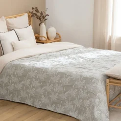 Dessus de lit Nuvia 260x240cm - vert céladon