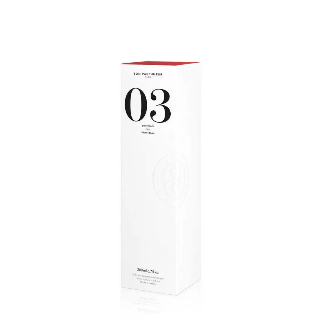 Diffuseur de Parfum 03 Patchouli Cuir Fève Tonka