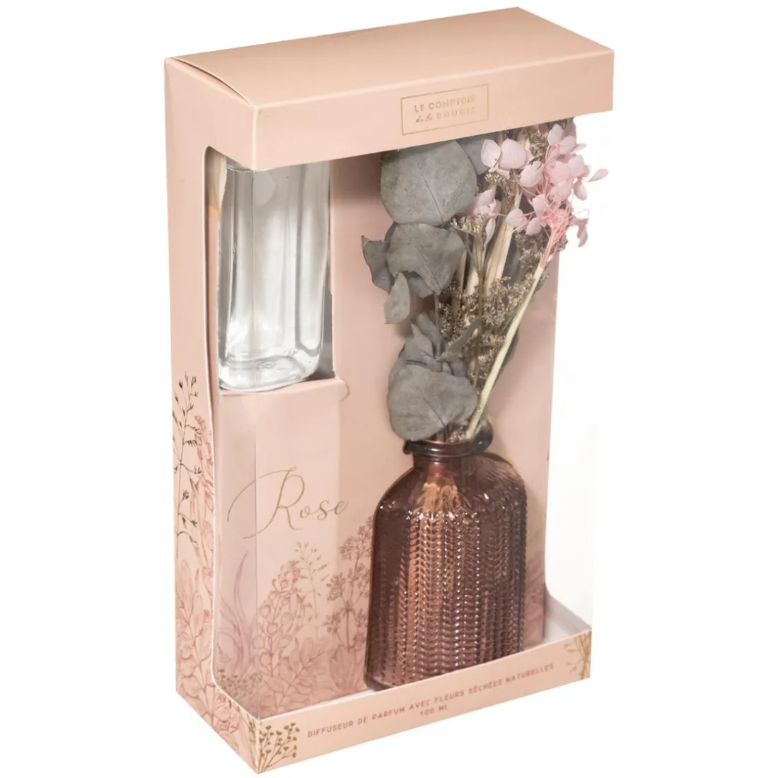 Diffuseur Parfumée Fleurs Séchées 100 ml Jasmin
