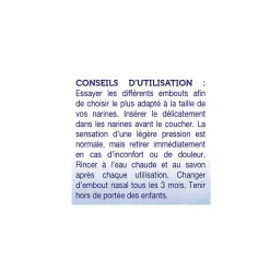 DISPOSITIF NASAL ANTI-RONFLEMENT - Soluronfl